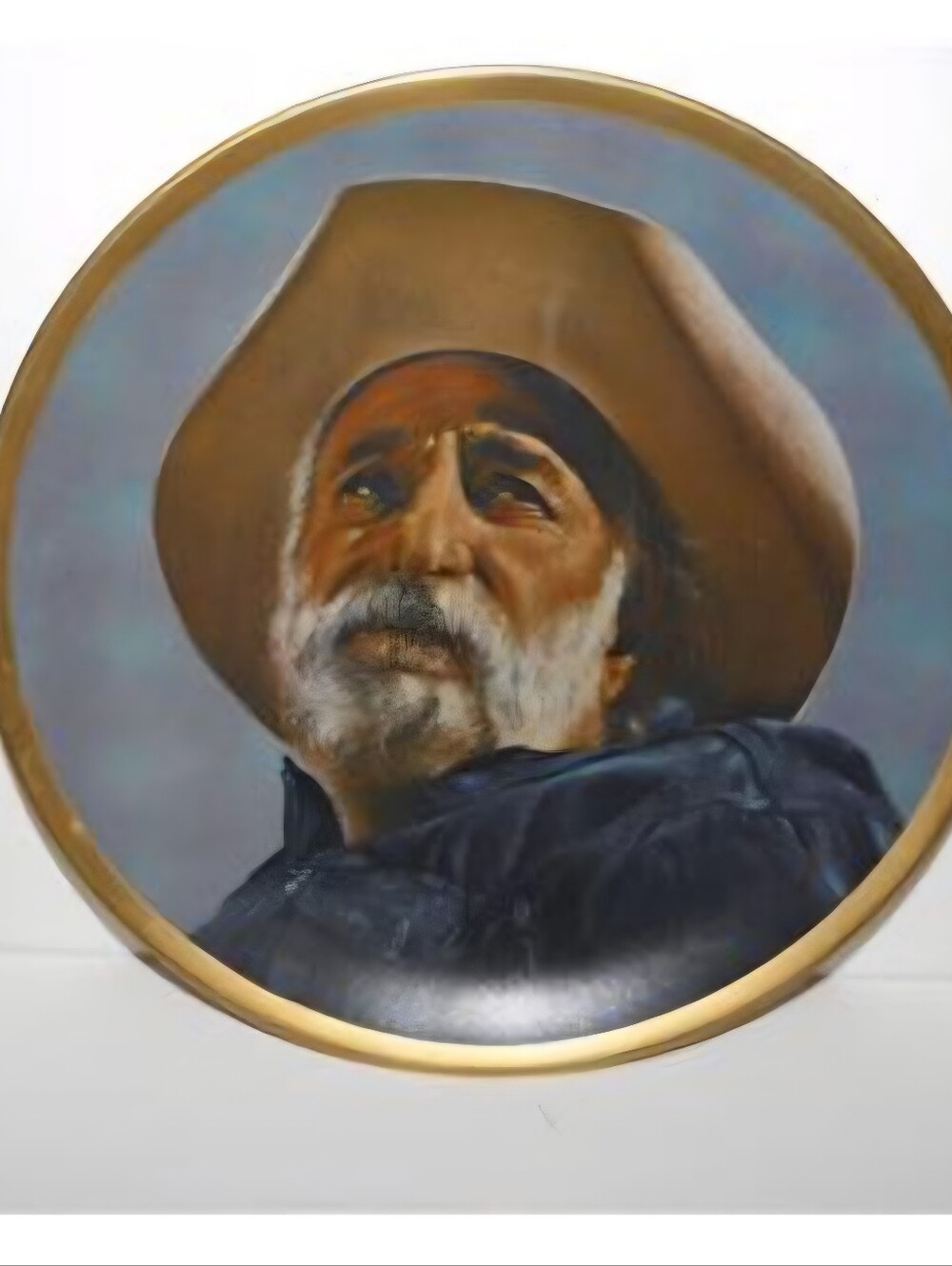 Vintage Viletta China Collectible Plate THE LIVING LEGEND DE GRAZIA by Don Marco